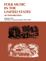 Folk Music in the United States: An Introduction