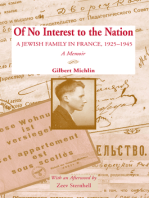 Of No Interest to the Nation: A Jewish Family in France, 1925-1945