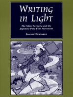Writing in Light: The Silent Scenario and the Japanese Pure Film Movement