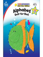 Alphabet, Grades PK - K: Dot-to-Dot