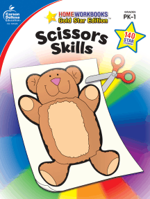 Scissor Skills for Little Girls: A Preschool Cutting and Coloring Activity Workbook for Kids Ages 3-5 (Start Little Learn Big Series Workbook)