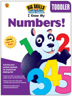 I Know My Numbers!, Ages 3 - 5