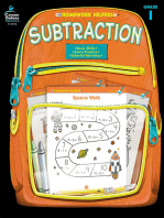 Subtraction, Grade 1