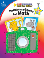Puzzles and Games for Math, Grade 2