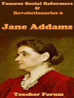 Famous Social Reformers & Revolutionaries 6: Jane Addams