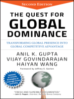 The Quest for Global Dominance: Transforming Global Presence into Global Competitive Advantage