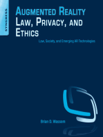 Augmented Reality Law, Privacy, and Ethics: Law, Society, and Emerging AR Technologies