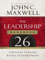 The Leadership Handbook: 26 Critical Lessons Every Leader Needs