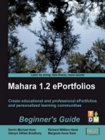 Mahara 1.2 ePortfolios Beginner's Guide