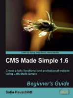 CMS Made Simple 1.6 Beginner's Guide