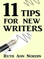 11 Tips For New Writers