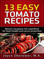 13 Easy Tomato Recipes: Cancer Series