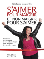 S'aimer pour maigrir et non maigrir pour s'aimer