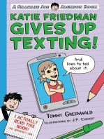 Katie Friedman Gives Up Texting! (And Lives to Tell About It.): A Charlie Joe Jackson Book