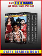 Secrets of the Vampire Billionaire 3-Book Boxed Set Bundle (Vampire Billionaire Romance Boxed Sets, #2)