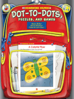 Dot-to-Dot, Puzzles, and Games, Grades PK - 1