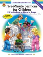 Five-Minute Sermons for Children, Grades K - 5: 56 Invitations to Grow in Grace