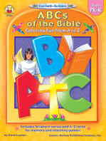 ABCs of the Bible, Grades PK - K: Coloring Fun from A to Z