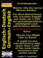 Wörter Die Sie Gerne Wissen Wollen / Words You Might Like To Know