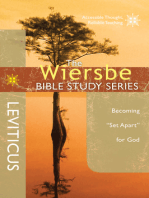 The Wiersbe Bible Study Series: Leviticus: Becoming "Set Apart" for God