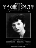 A Cafe in Space: The Anais Nin Literary Journal, Volume 10