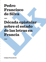 Década epistolar sobre el estado de las letras en Francia