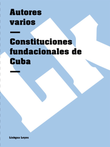 Constituciones fundacionales de Cuba