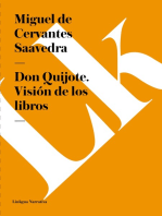 Don Quijote. Visión de los libros