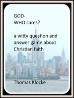 God: Who cares?