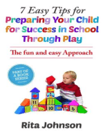 7 Easy Tips for Preparing Your Child for Success in School Through Play: The Baby Care Book Bundle, #1