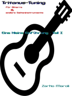 Tritonus-Tuning für Gitarre & andere Saiteninstrumente: Eine kleine Einführung - Teil I