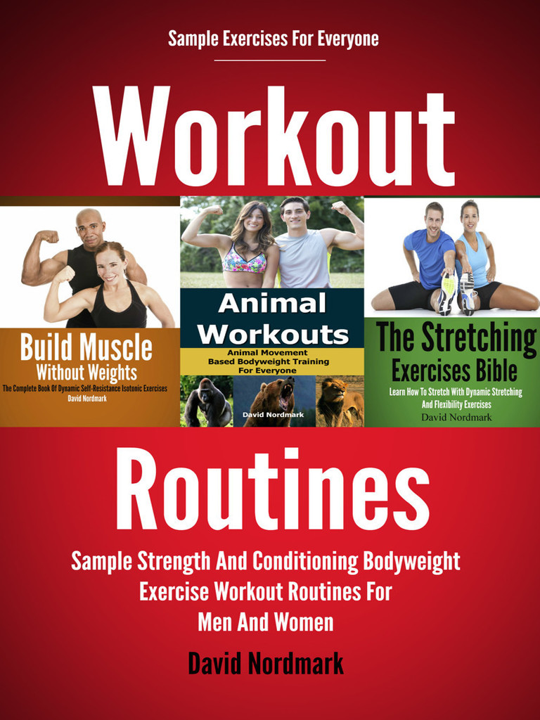 Workout Routines: Sample Strength And Conditioning Bodyweight Exercise ...