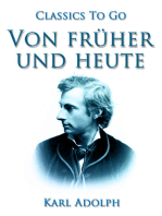 Von früher und heute