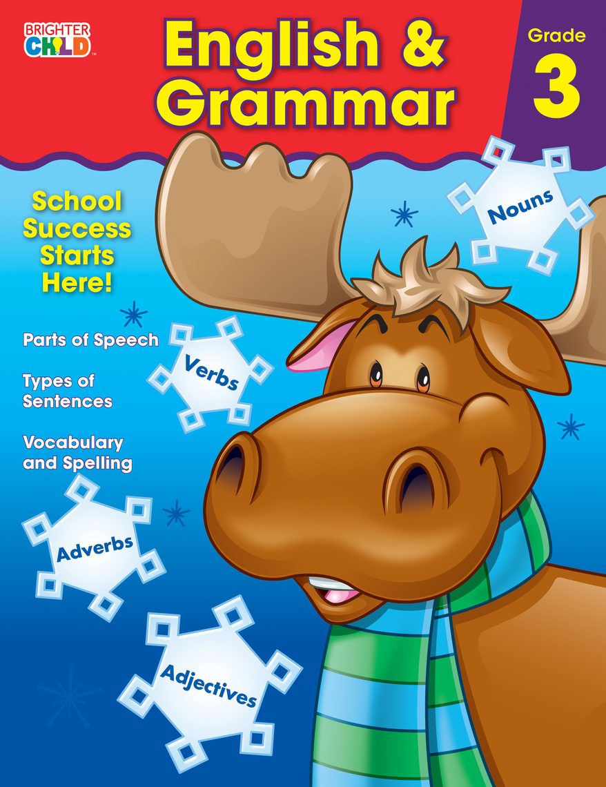 English & Grammar, Grade 3 by Brighter Child and Carson-Dellosa