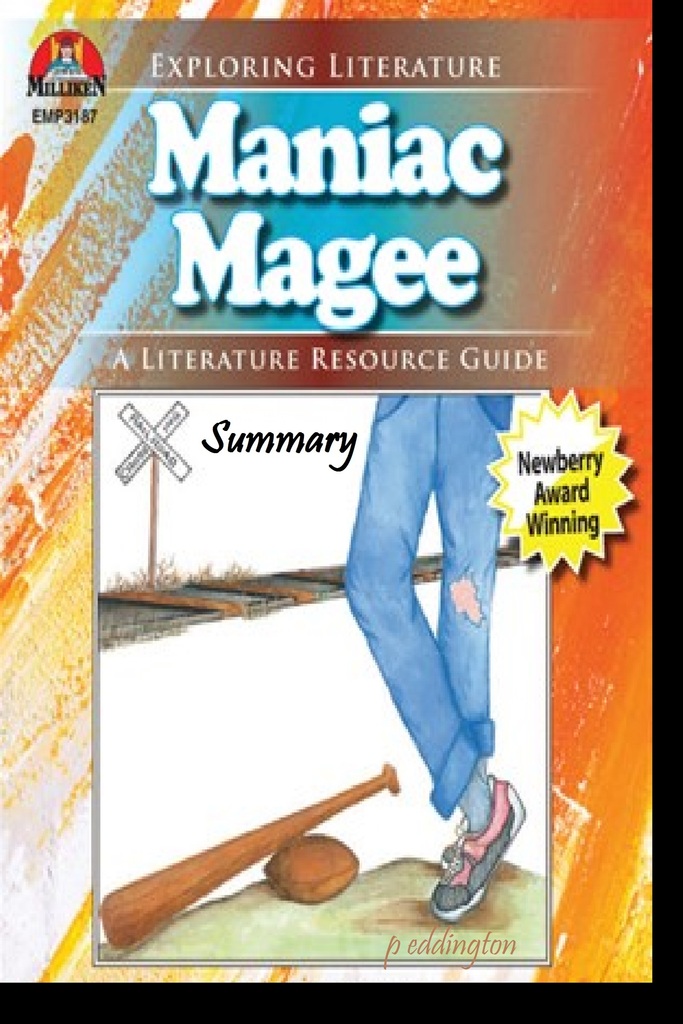 Maniac Magee Summary by P Eddington Book Read Online