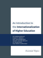An Introduction to the Internationalization of Higher Education: Essential Topics
