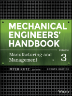 Mechanical Engineers' Handbook, Volume 3: Manufacturing and Management