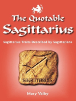 The Quotable Sagittarius: Sagittarius Traits Described by Sagittarians