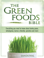 The Green Foods Bible: Everything You Need to Know About Barley Grass, Wheatgrass, Kamut, Chlorella, Spirulina And More