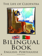 Bilingual Book The Life of Cleopatra (Portuguese - English)