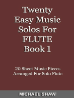 Twenty Easy Music Solos For Flute Book 1