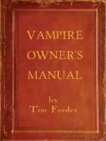 Vampire Owners Manual