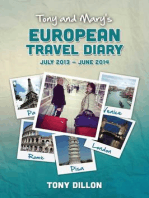 Tony and Mary's European Travel Diary