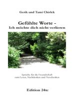 Gefühlte Worte - Ich möchte dich nicht verlieren