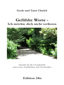 Ich will dich nie verlieren sprüche freundschaft
