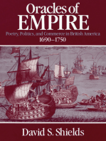 Oracles of Empire: Poetry, Politics, and Commerce in British America, 1690-1750