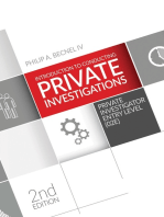 Introduction to Conducting Private Investigations: Private Investigator Entry Level (02E)