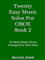 Twenty Easy Music Solos For Oboe Book 2