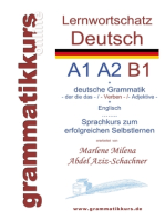 Lernwortschatz deutsch A1 A2 B1: Sprachkurs  deutsch zum erfolgreichen Selbstlernen