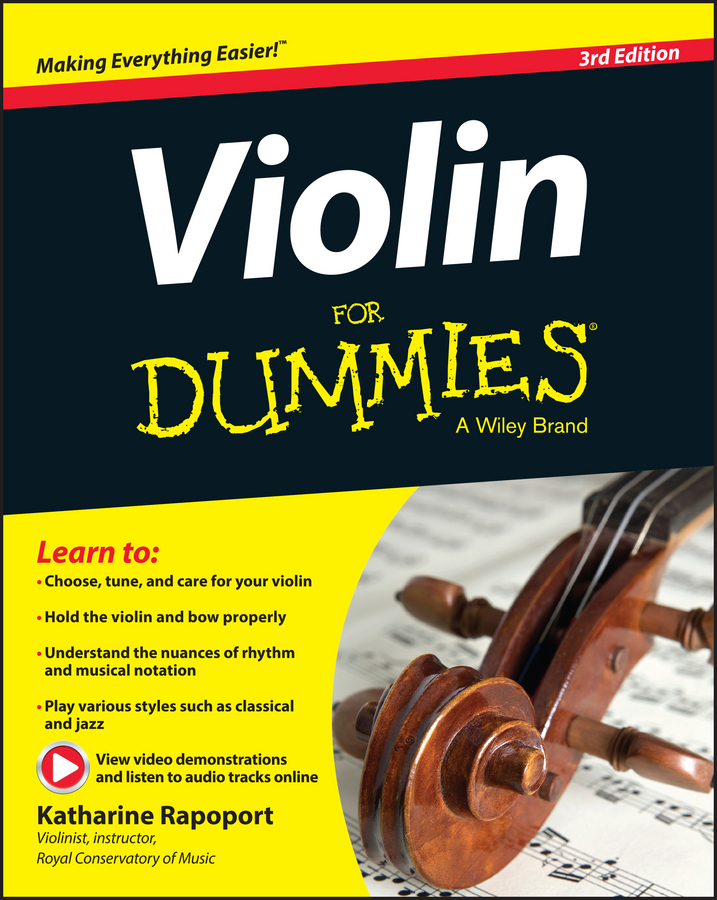 Read Violin For Dummies Online by Katharine Rapoport Books Free 30